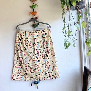 Vintage Nesting Doll Skirt